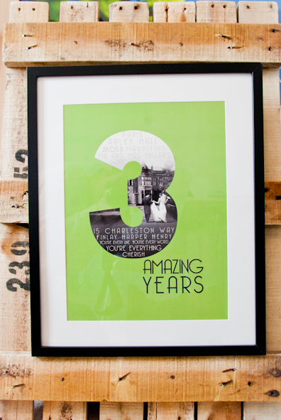 Our popular Anniversary print - for weddings, or any milestone occasion that takes your fancy! Choose your own words, image and colours to personalise.