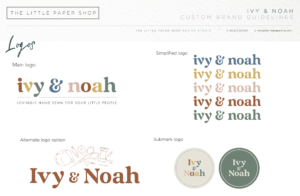 Ivy & Noah - Brand Guidelines